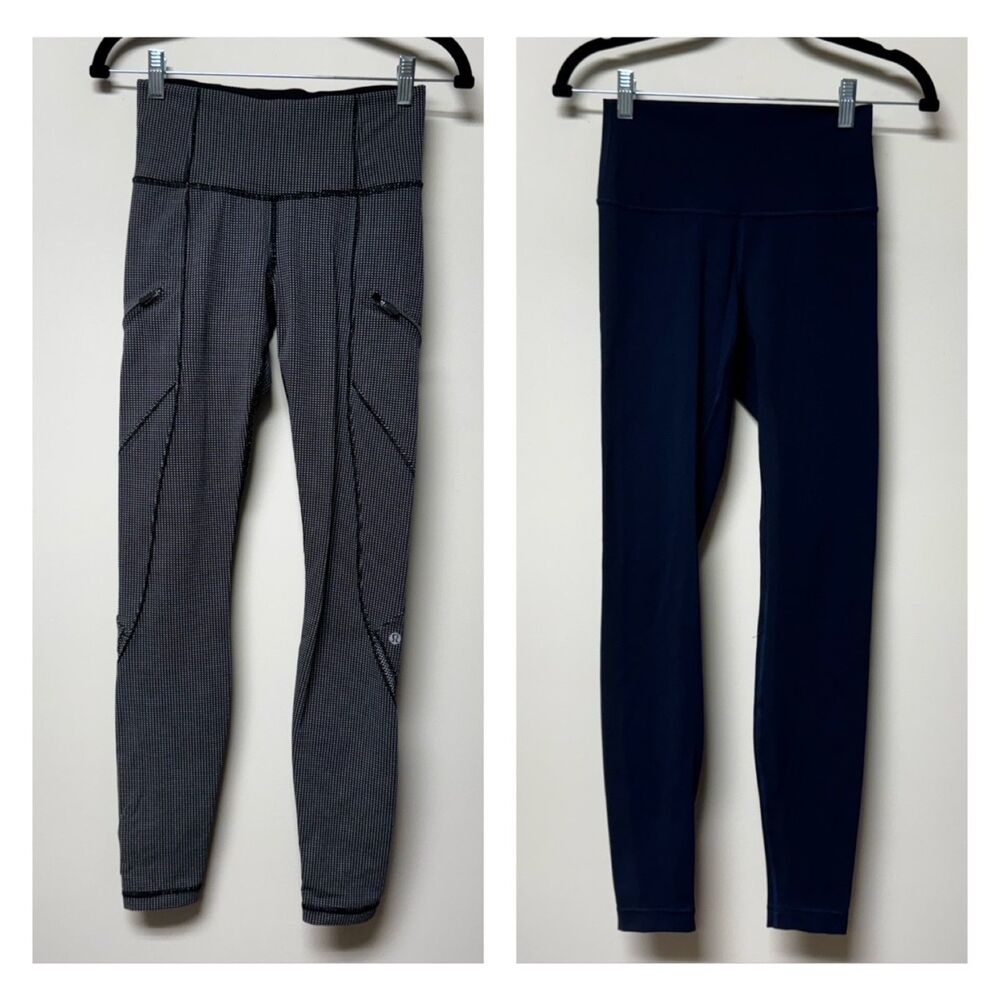 Lululemon Bundle - Wunder Under Navy, Cadence Cru… - image 3